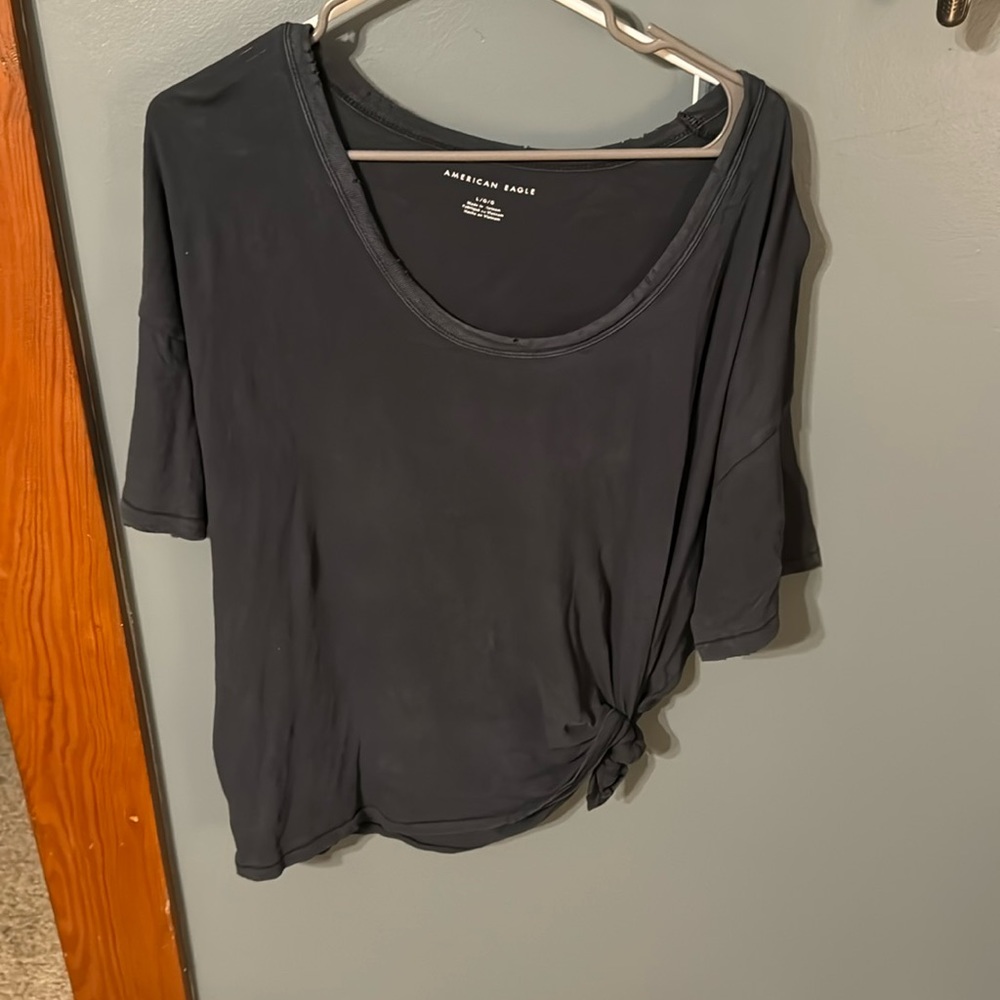 American Eagle Over Sized Tshirt - Dark Navy